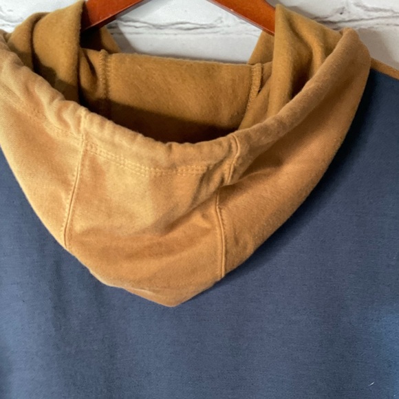 Matix Brown, White, and Blue Hoodie Sz Med - Picture 5 of 5